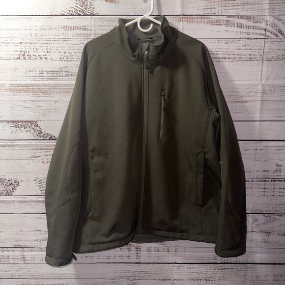Kirkland Signature Green Soft shell Jacket Men's size XXL - Picture 1 of 8
